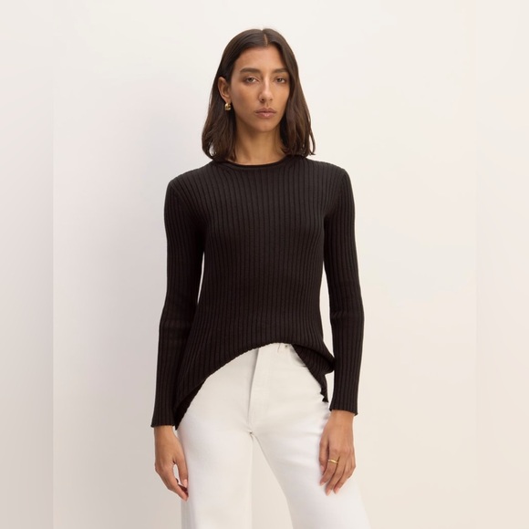 NWOT Everlane The Cotton Rib Crew